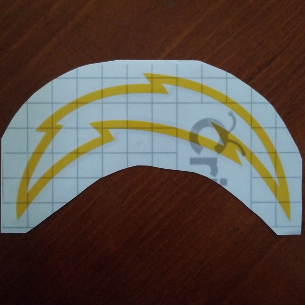 LA Charger vinyl decal